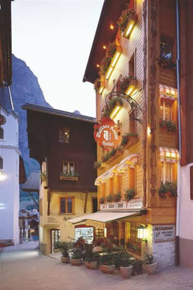 Hotel De La Croix-Federale Leukerbad Exterior foto